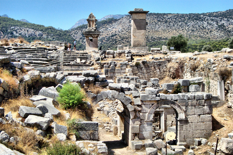 Xanthos Ancient Places
